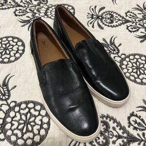 Frye Ivy slip on leather tennis shoe